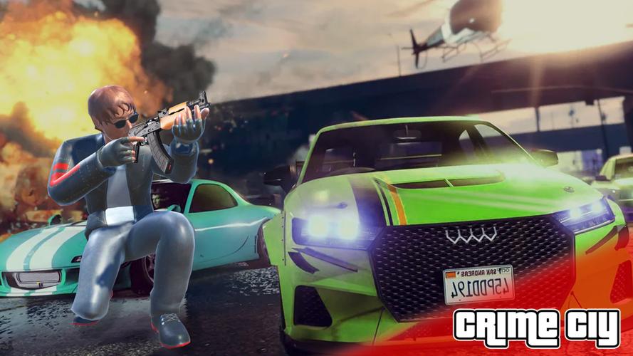 Gangster Simulator : Crime 3D ekran görüntüsü 1