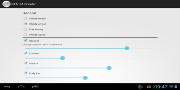 JCheater: San Andreas Edition captura de pantalla 1