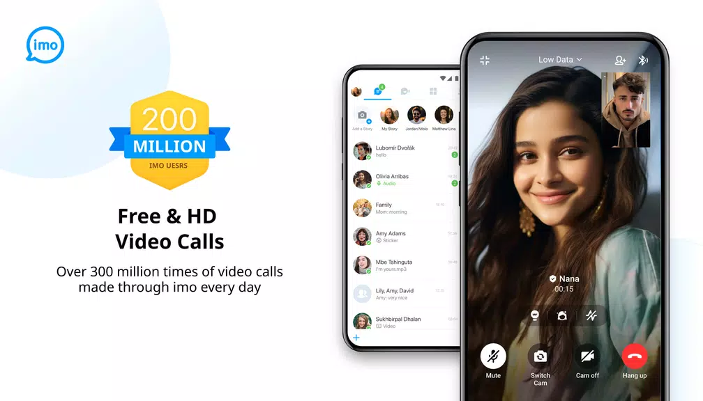 imo Lite -video calls and chat screenshot 0