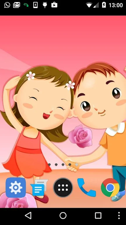Screenshot cartoon love wallpaper 1