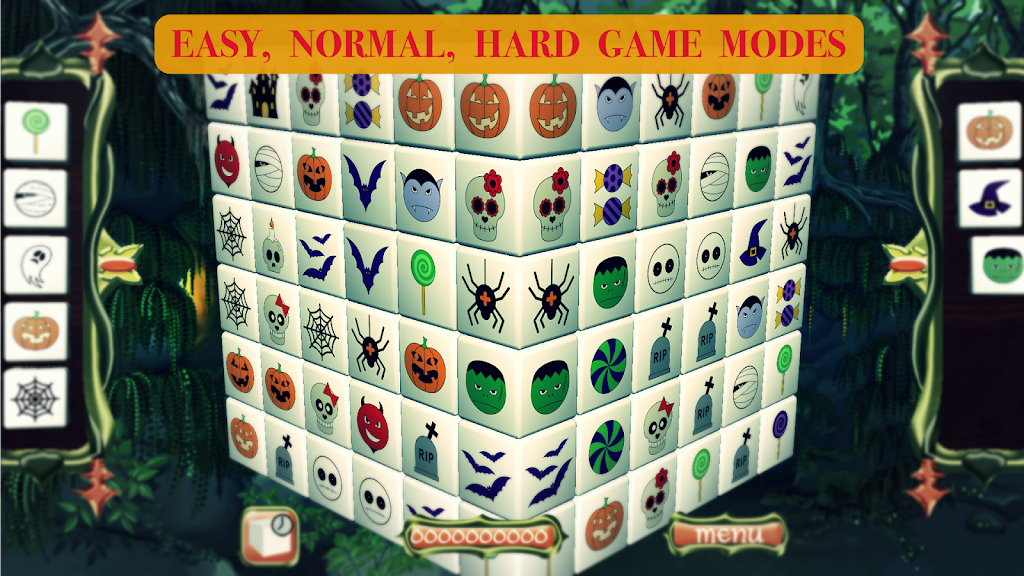 Fairy Mahjong Halloween screenshot 3