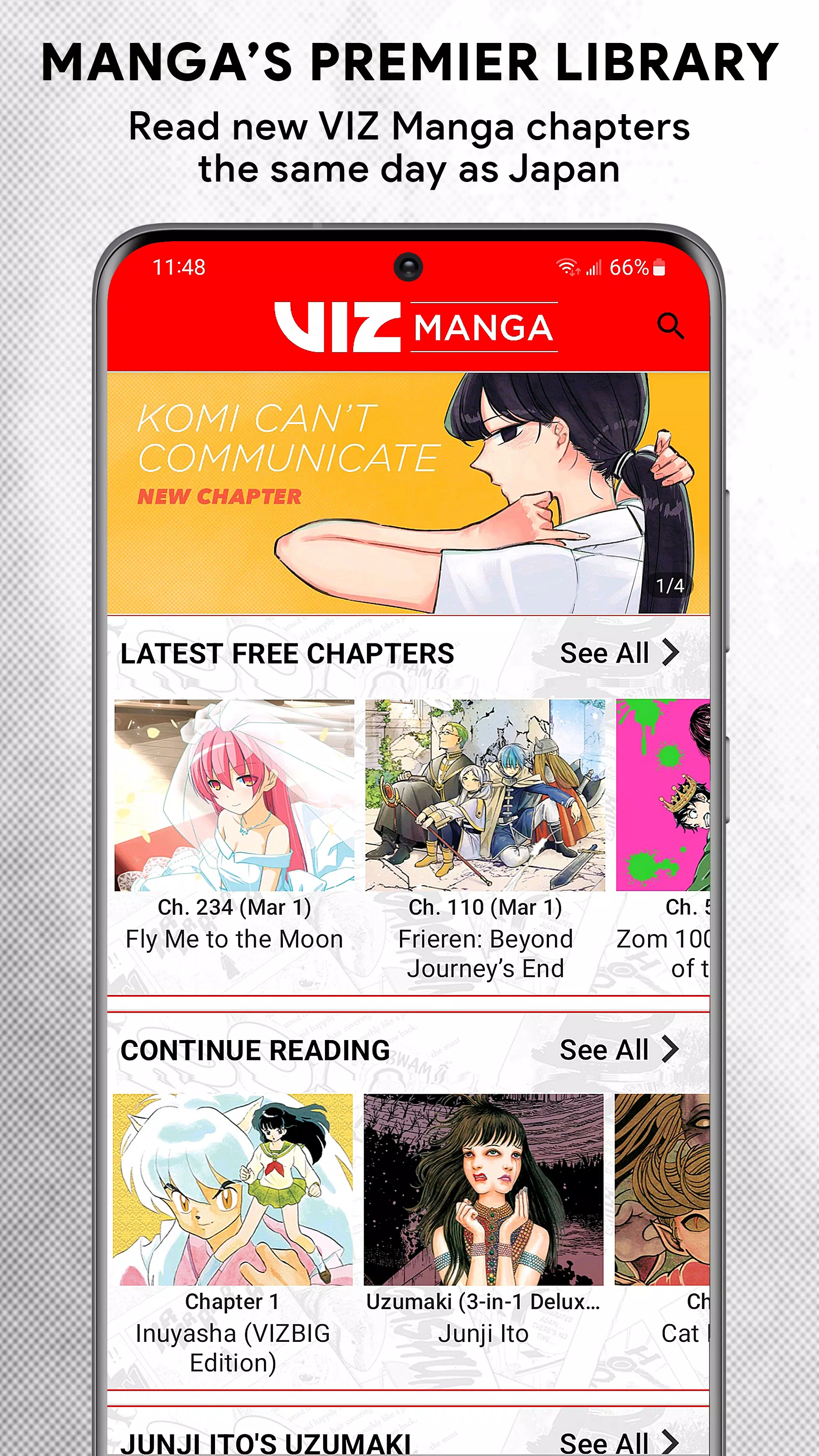 VIZ Manga屏幕截圖0