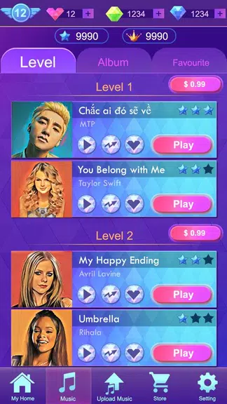 Music Tiles: Music Games屏幕截圖1