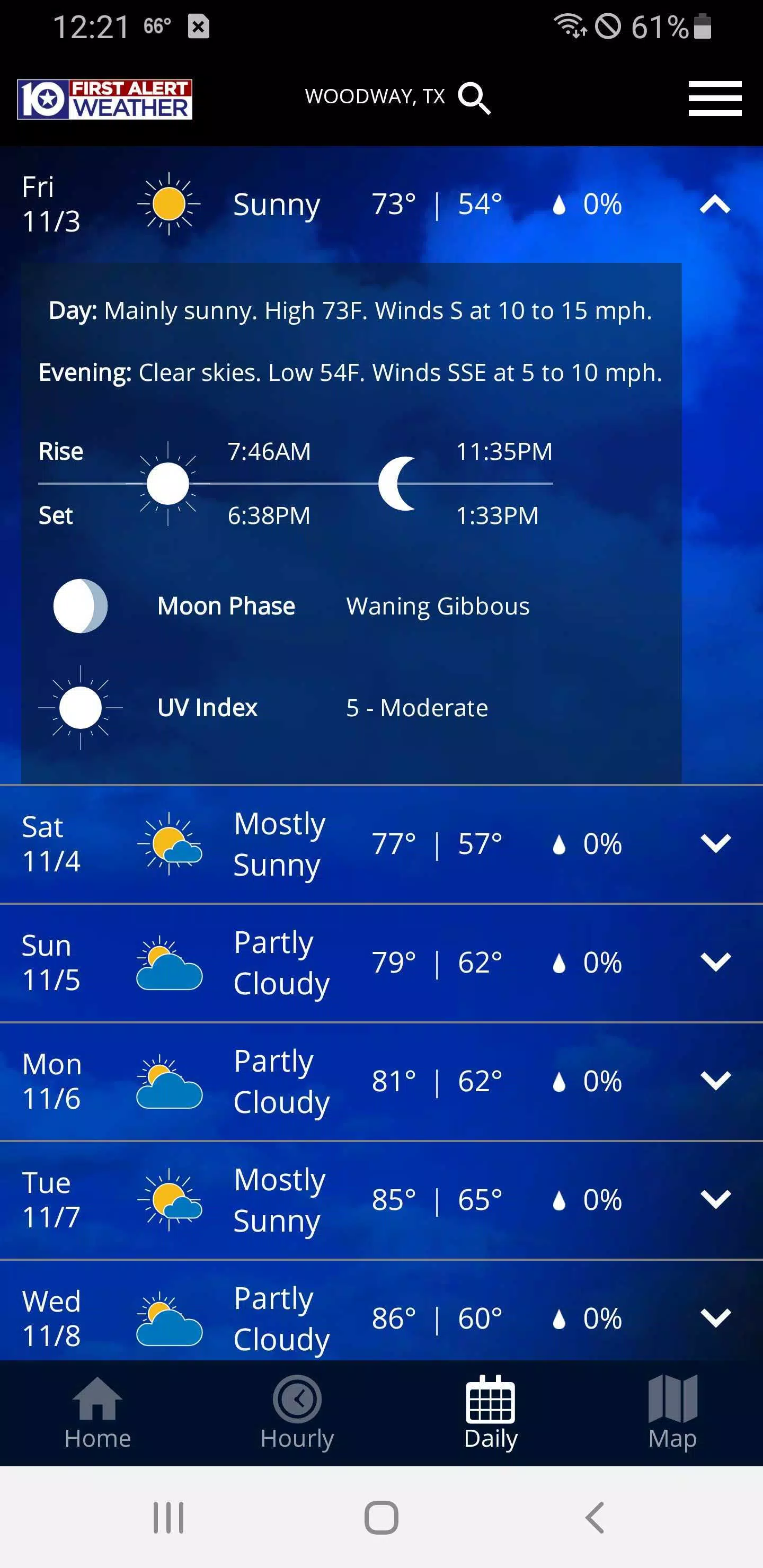 KWTX Weather captura de pantalla 2