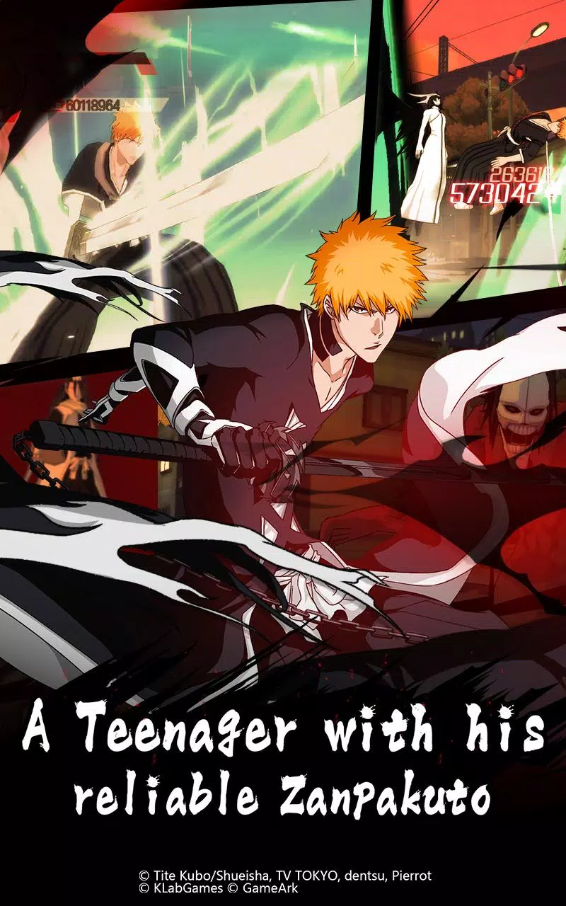 BLEACH Mobile 3D 스크린샷 1