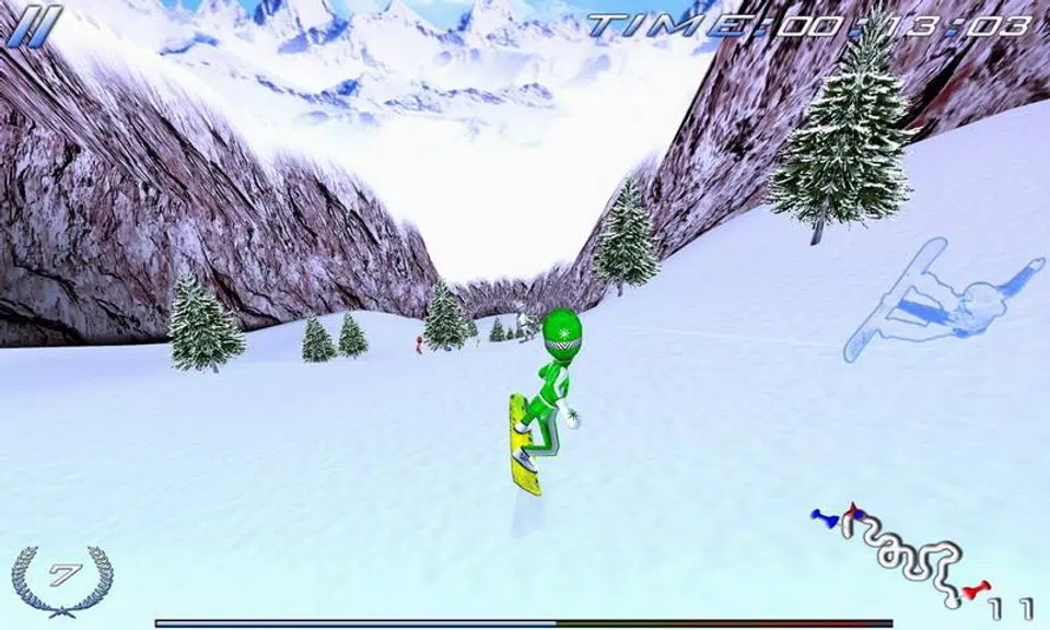 Snowboard Racing Ultimateスクリーンショット1