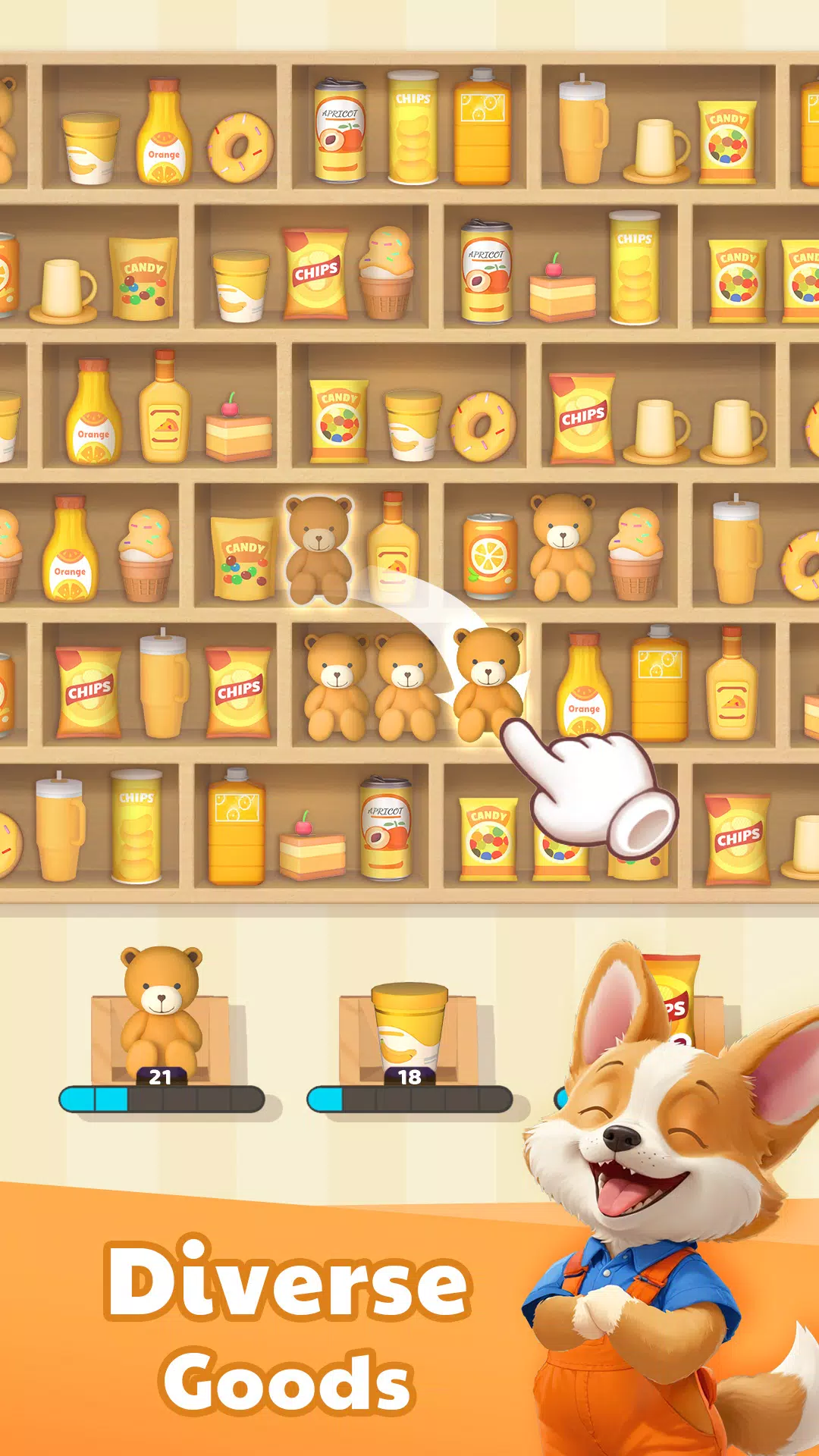 3D Goods Store: Sorting Games Capture d'écran 1