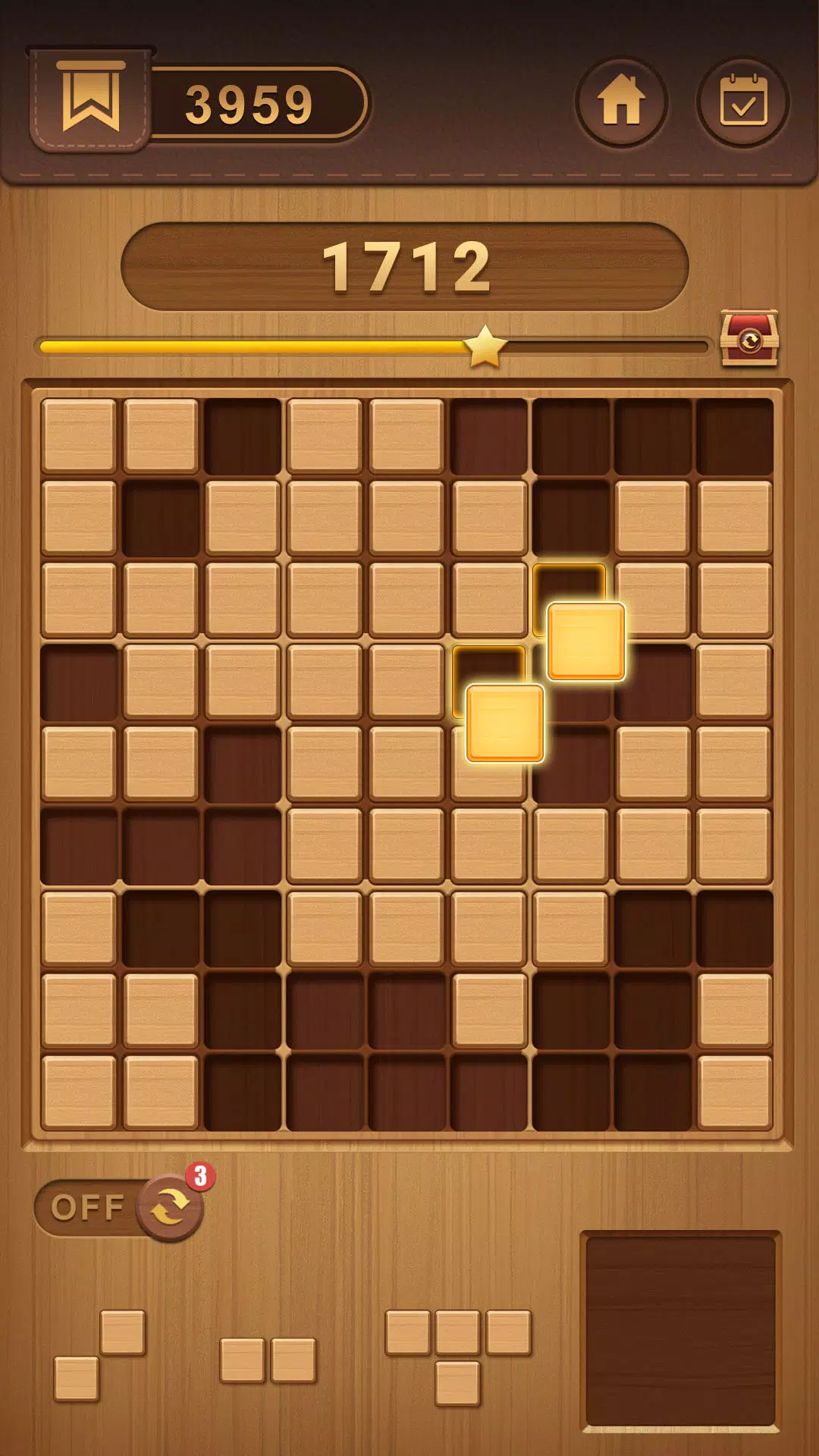 Block Sudoku Woody Puzzle Game ảnh chụp màn hình 1