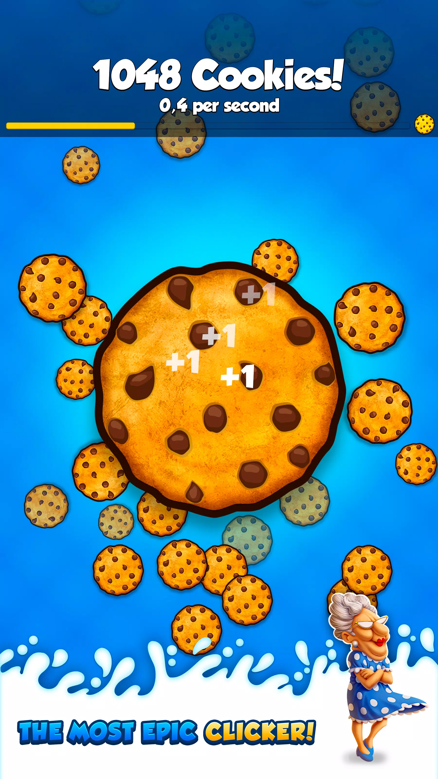 The Cookie - Idle Clicker Capture d'écran 1