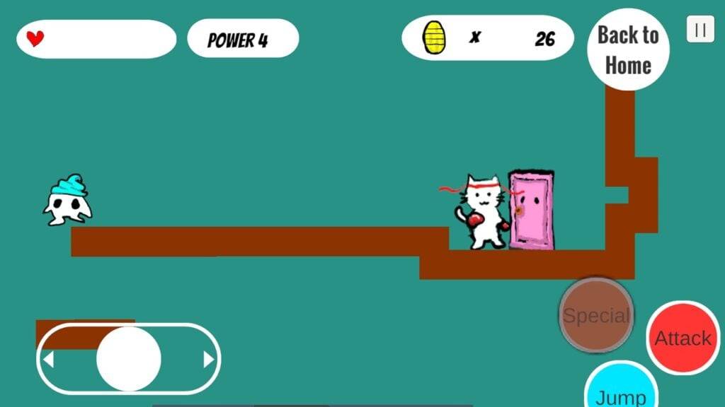 Cat Punch là một trò chơi hành động 2D cuộn bên mới trên Android