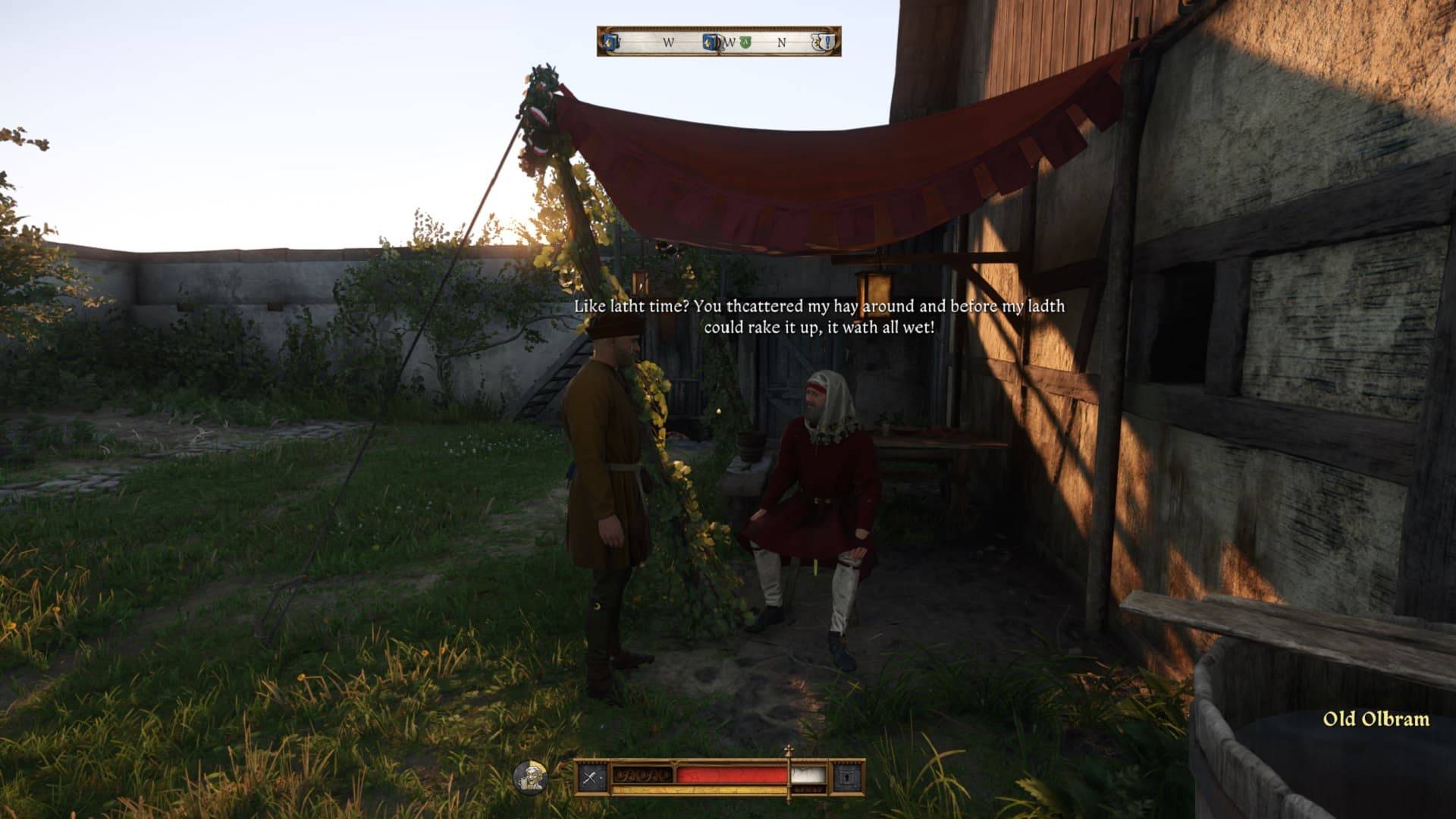 La posizione della spada di Lord Semine in KCD2 ha rivelato