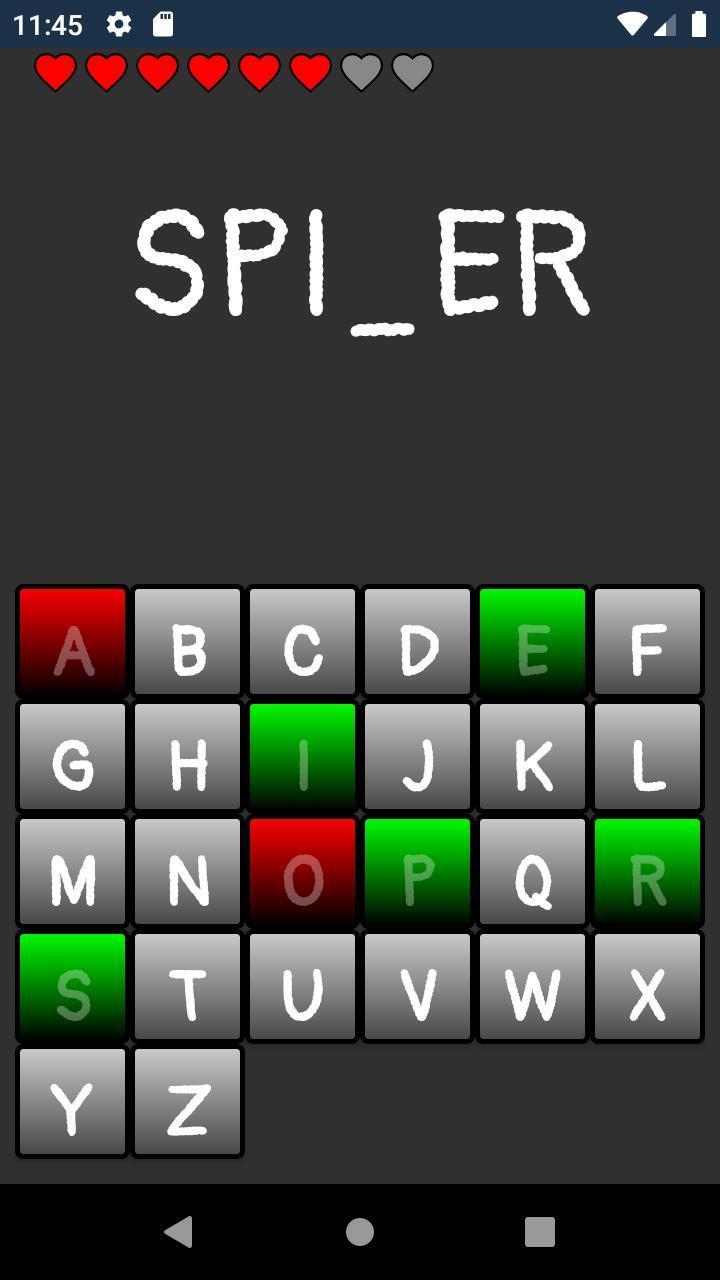 Heste Hangman screenshot 1