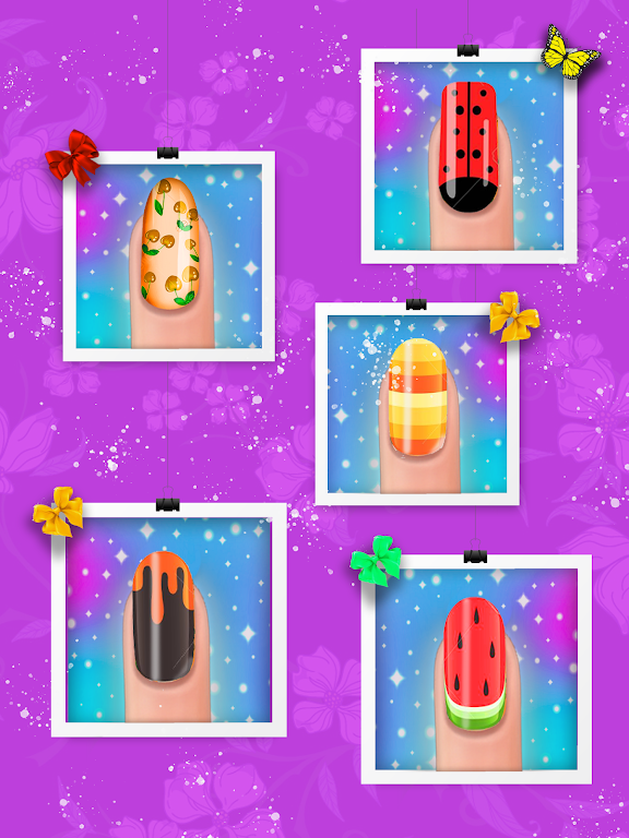 Schermata Fashion Nail Polish Salon Game 3