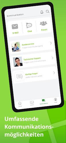 sgd-Campus-App zrzut ekranu 2