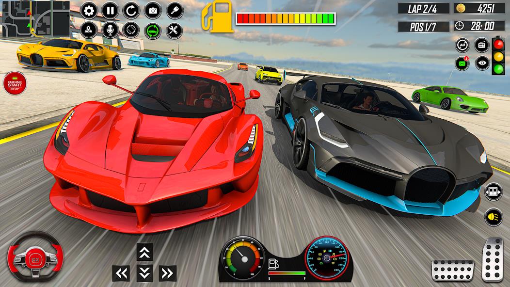 Car Racing Games 3D: Car Games Mod Tangkapan skrin 0