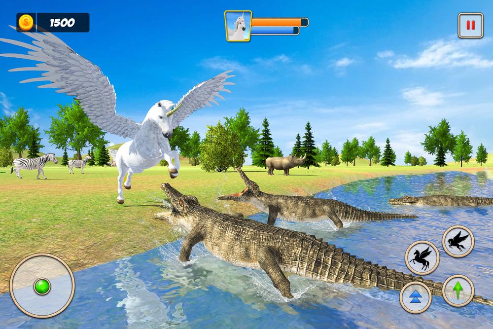 Unicorn Family Simulator Game Screenshot 2