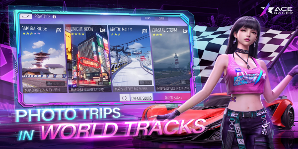 Ace Racer экрана 2