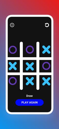 Tic Tac Toe - 2 Player Offline ကိုဖန်သားပြင်2