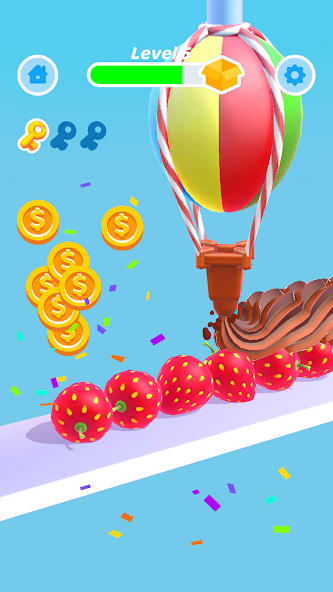 Perfect Cream: Cake Games Mod screenshot 1