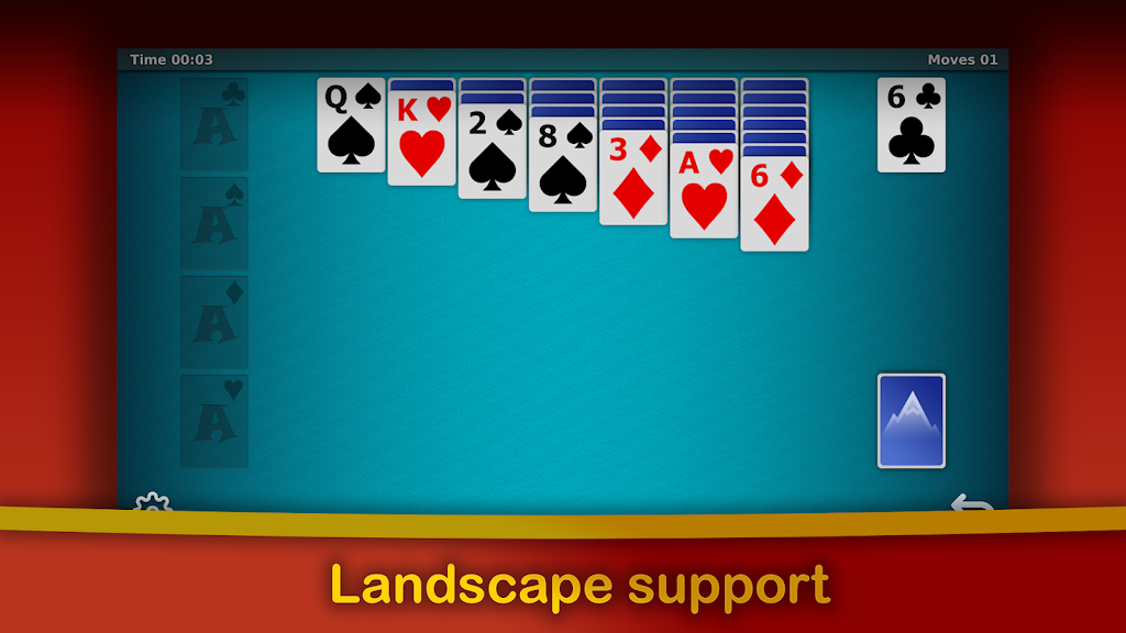 Klondike Solitaire - Free স্ক্রিনশট 2