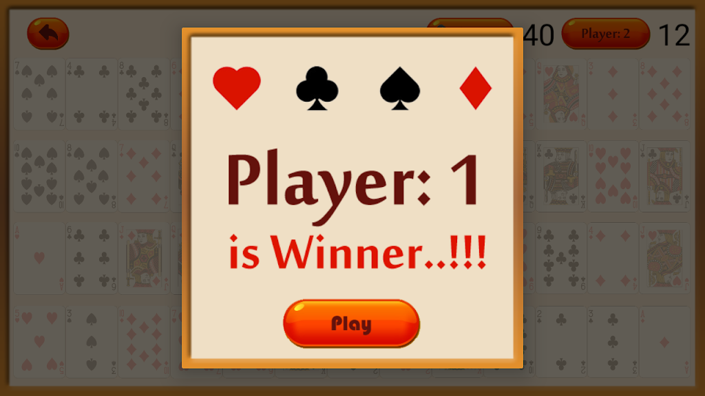 ภาพหน้าจอ Playing Cards Matching Game - Memory booster game 3