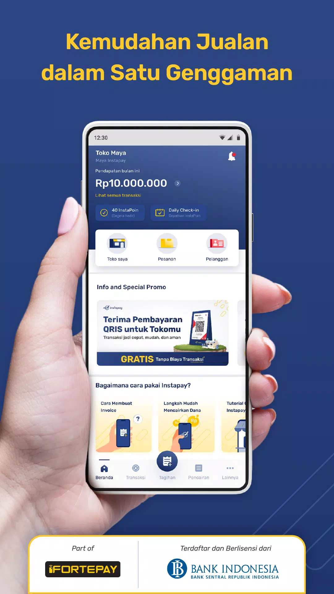 Instapay ảnh chụp màn hình 0