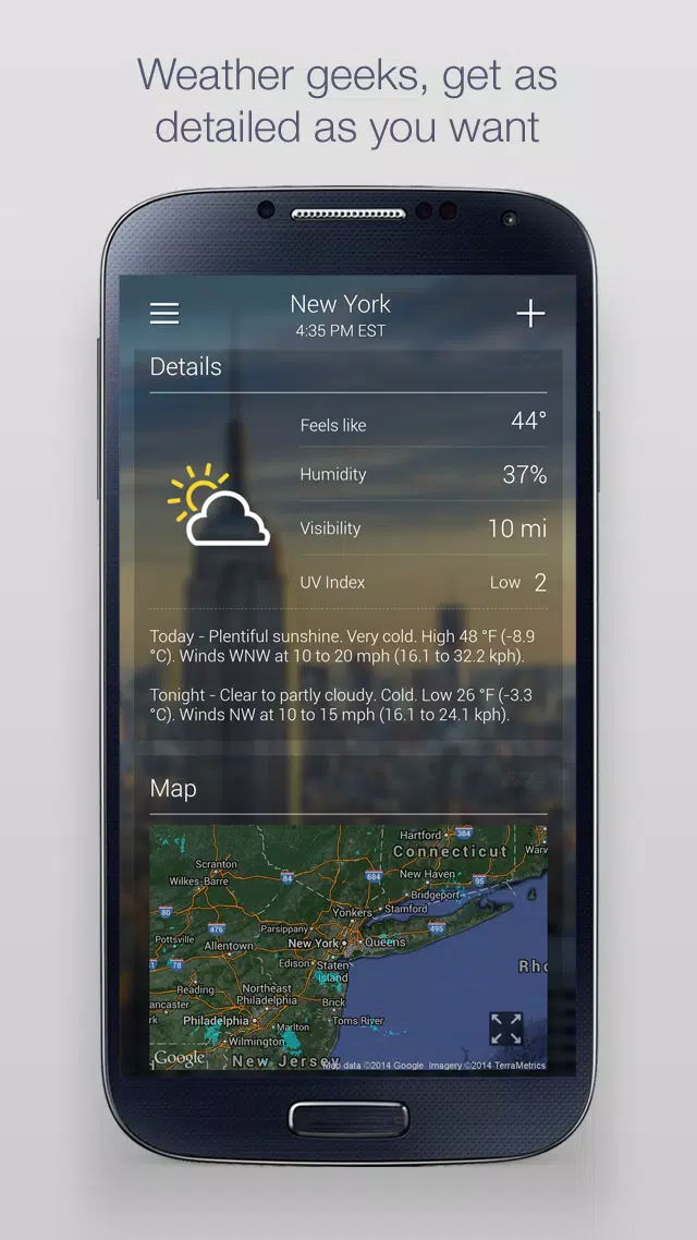 Yahoo Weatherスクリーンショット2