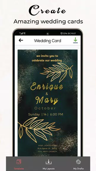 Invitation Card Maker & Ecards Screenshot 2