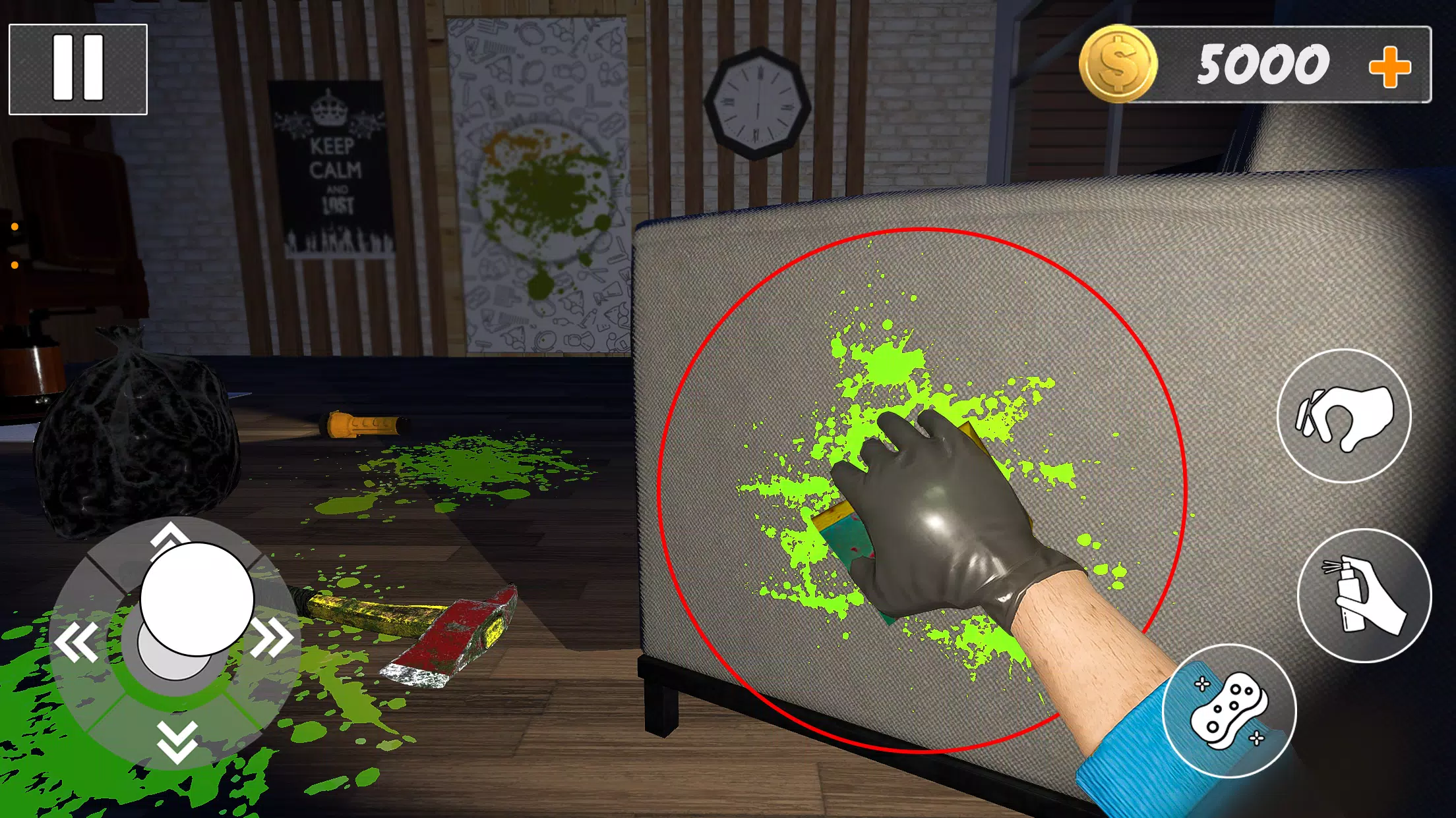 Murder Evidence Cleaner Games屏幕截圖2
