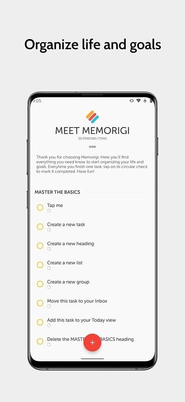 Memorigi：待办事项，任务，日历和提醒应用截图第0张