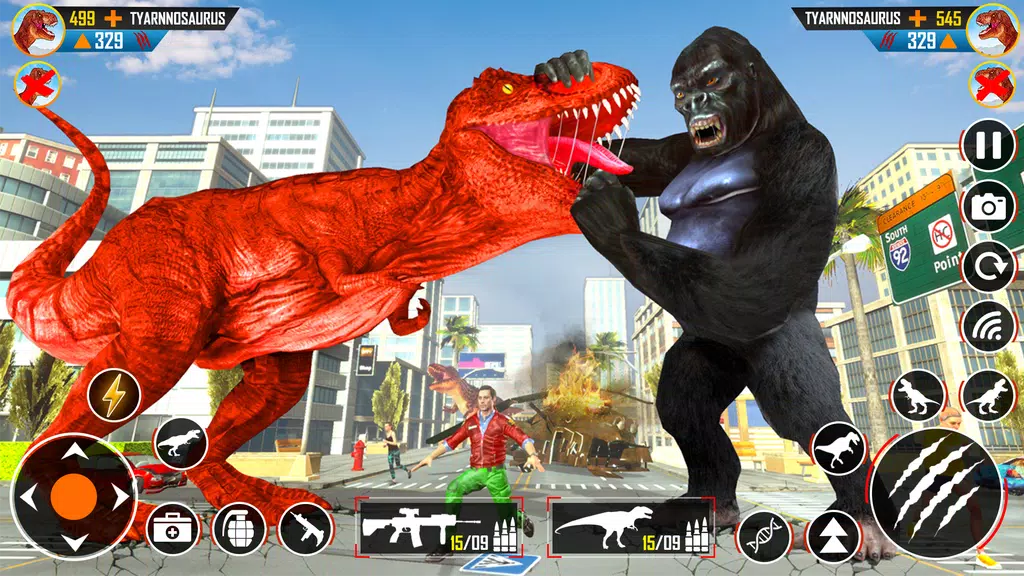 King Kong Gorilla City Attack Schermafbeelding 3