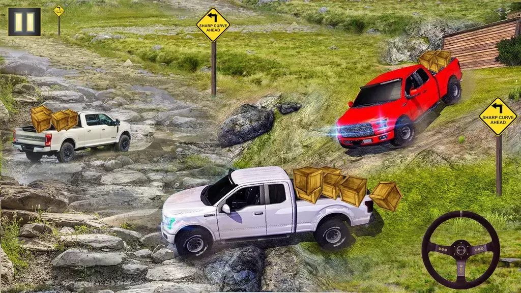 Pickup Truck Game: 4x4 Offroad Screenshot 2