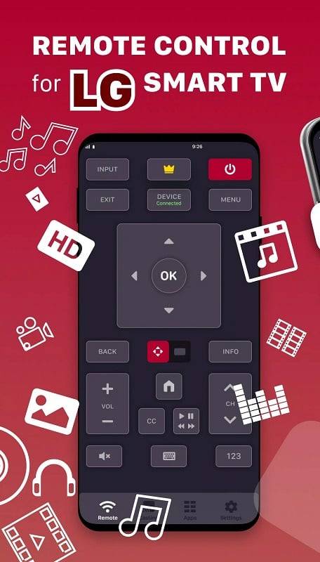 Smart TV Remote: Smart ThinQ Zrzut ekranu 1