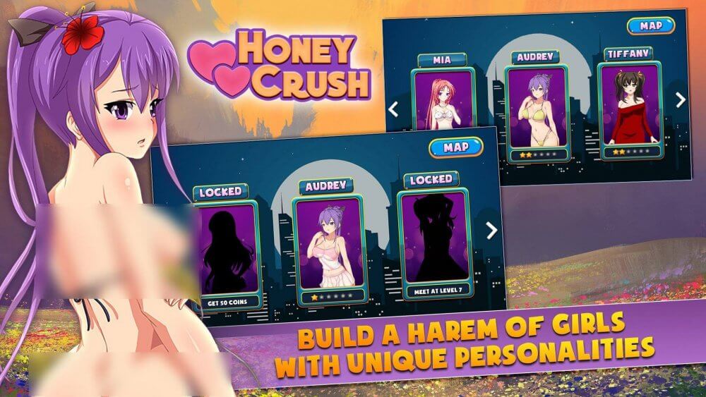 Honey Crush Mod Captura de pantalla 1