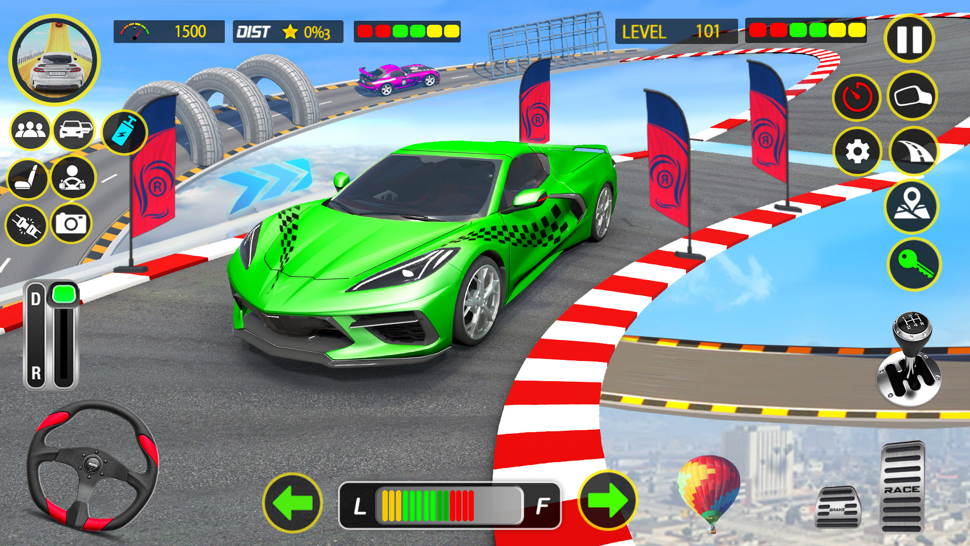Screenshot Ramp Car Stunts GT Car Game 2