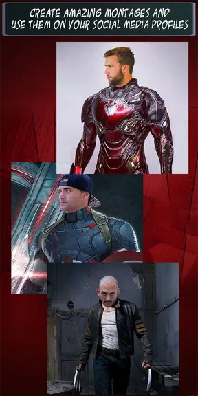 SuperHeroes Editor屏幕截圖3