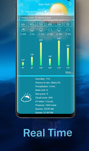 Weather and Radar Live zrzut ekranu 0