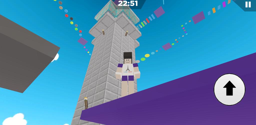 Mega Tower escape parkour屏幕截圖0