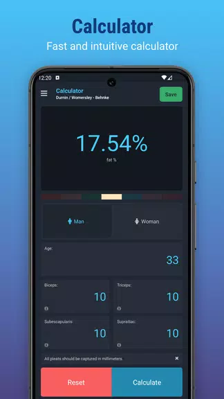 Plixi - Fat calculator screenshot 0