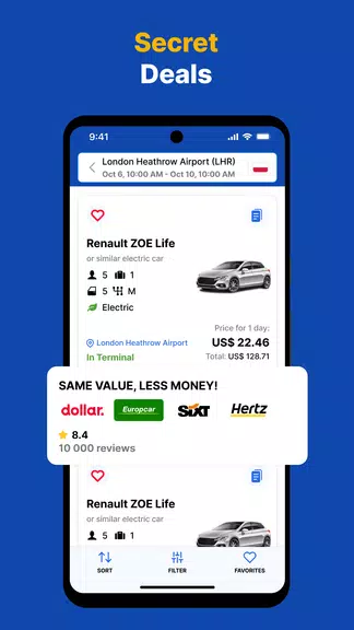 EconomyBookings Car Rental Screenshot 3