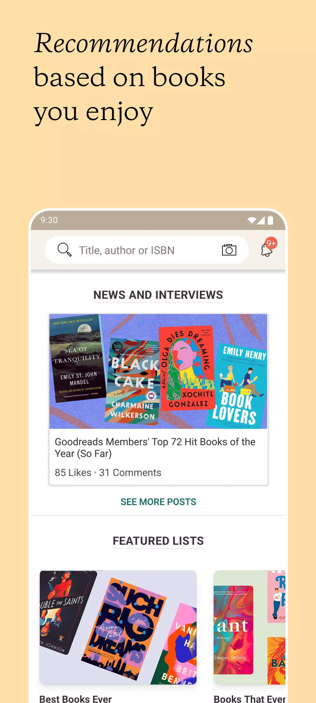 Goodreads屏幕截圖1
