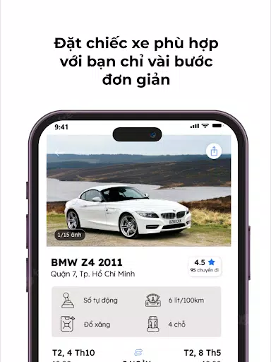 Screenshot Sigo - Thuê xe tự lái 3