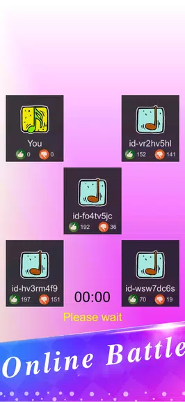Rhythm Tiles 3:PvP Piano Games屏幕截圖2