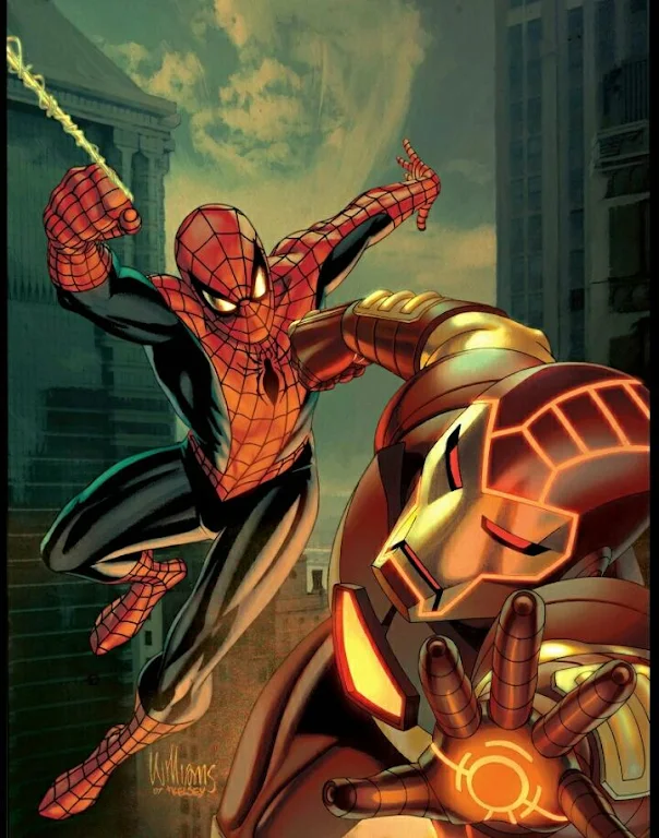 Spiderman vs Iron Man 3D Adventures屏幕截圖1