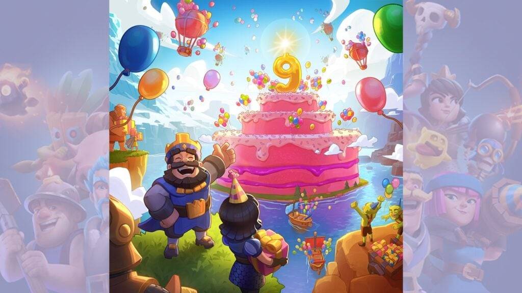 Clash Royale célèbre son 9e anniversaire avec des tonnes de défis et une nouvelle évolution!