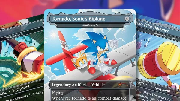 Sonic Entra no Universo de Magic: The Gathering em Crossover