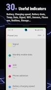 PowerLine: status bar meters screenshot 1