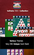 550+ Card Games Solitaire Pack屏幕截圖0