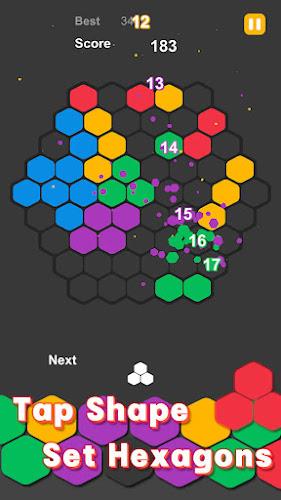 Nine Hexagons 스크린샷 0