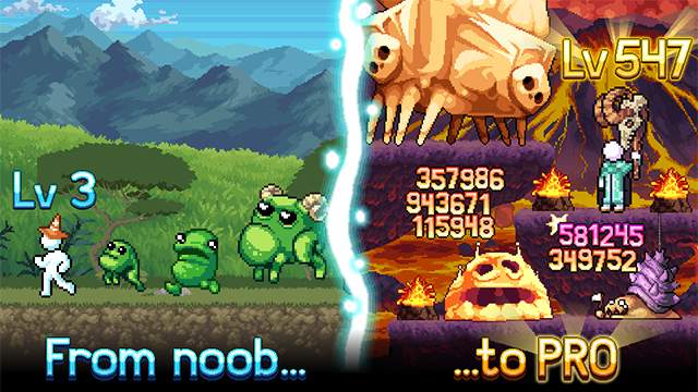 IdleOn - Idle Game MMOスクリーンショット1